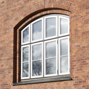 4-leaf window with 25mm glazing bar